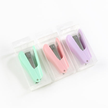 Macaron Color Multifunctional Handheld Stapler