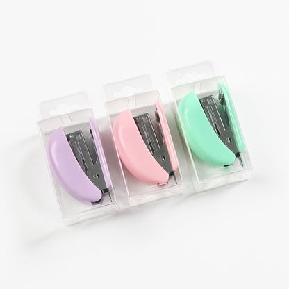 Mini Macaron Color Multifunctional Handheld Stapler