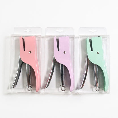 Macaron Color Office Using Handheld Stapler #L
