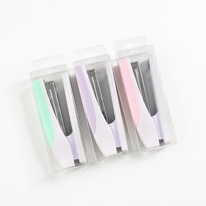 Double Macaron Color Office Using Handheld Stapler