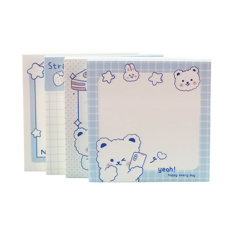 Cartoon White Bear Multi-style Customizable Post-it Memo/80pcs