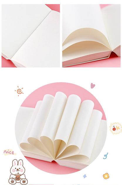 Blank inside pages for unlimited writing