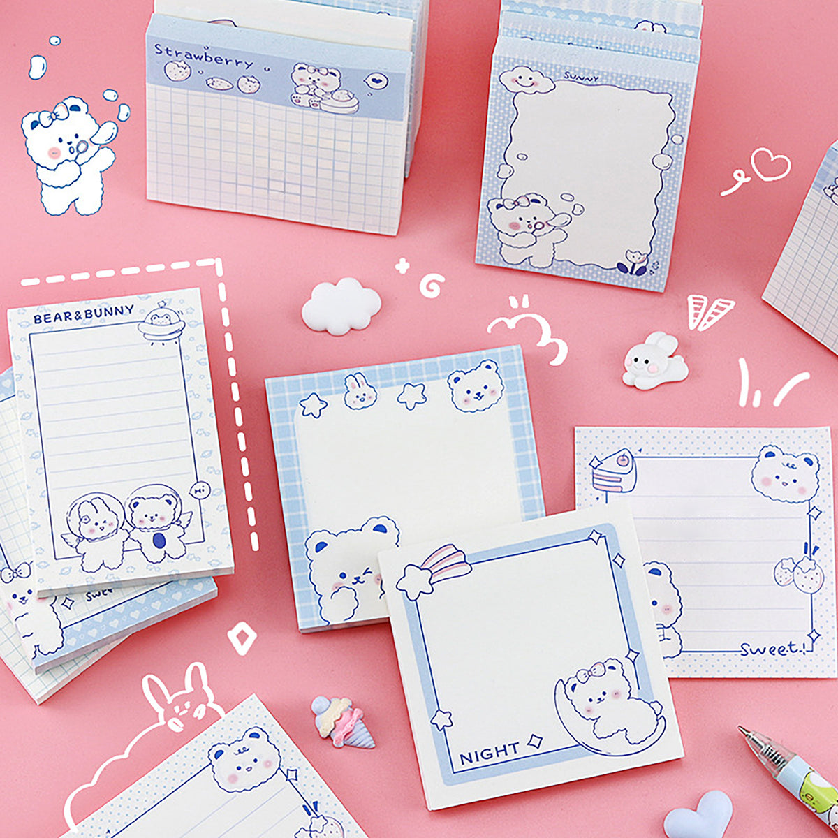 Various Sticky Note Displays