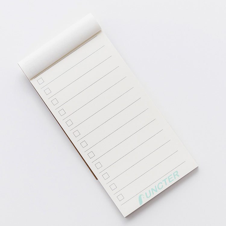 Kraft Portable TODO Planner Tear-Off Notebook/30 Sheets