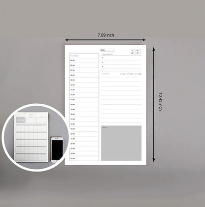 Daily Timeline Size Display