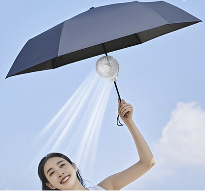 Portable Rechargeable Mini Fan W/ Clip Handheld Foldable Fan