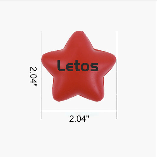 PU Star Shape Multi-color Stress Toys