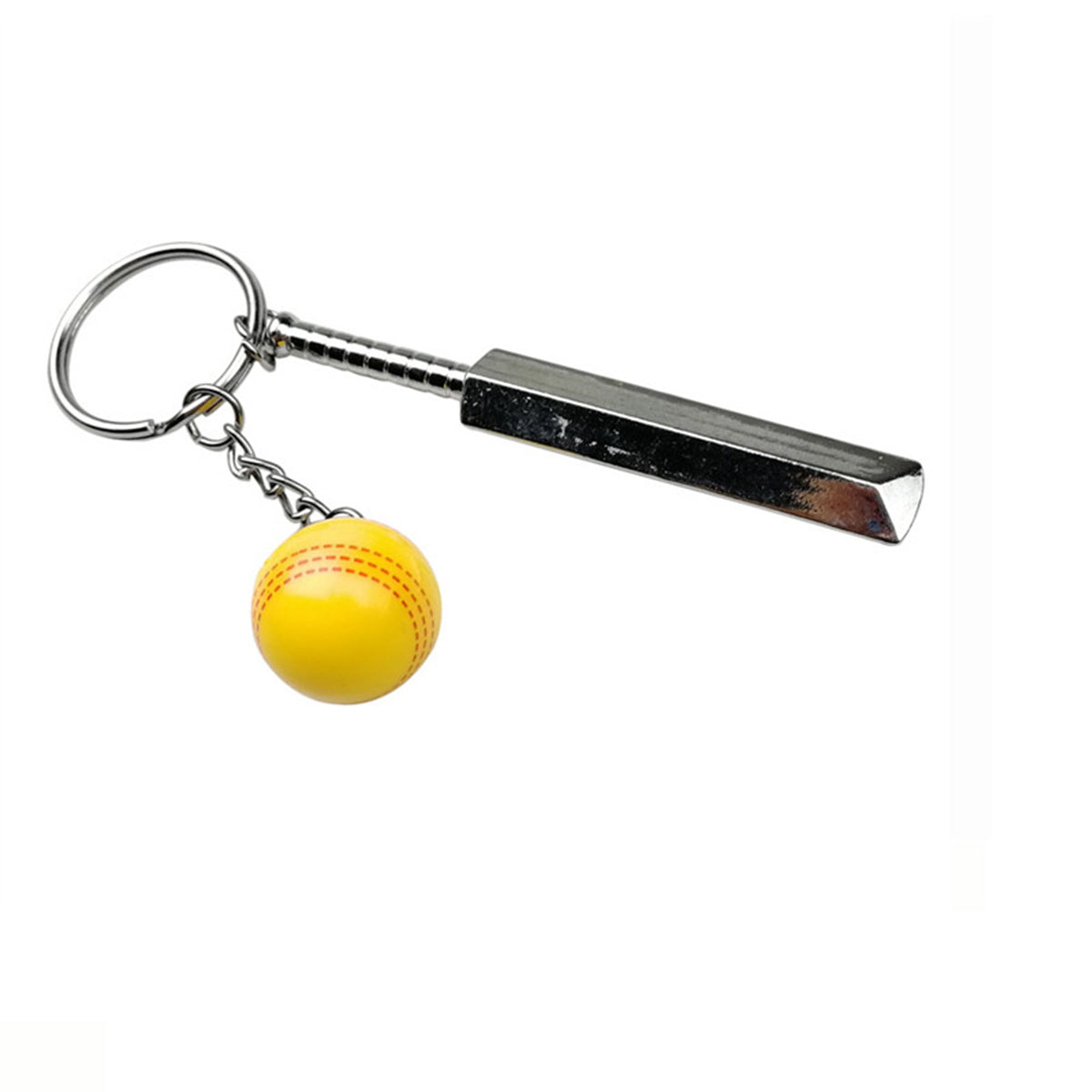 Cricket Bat Cricket Ball Keychain Cricket Ball Set Key Ring
