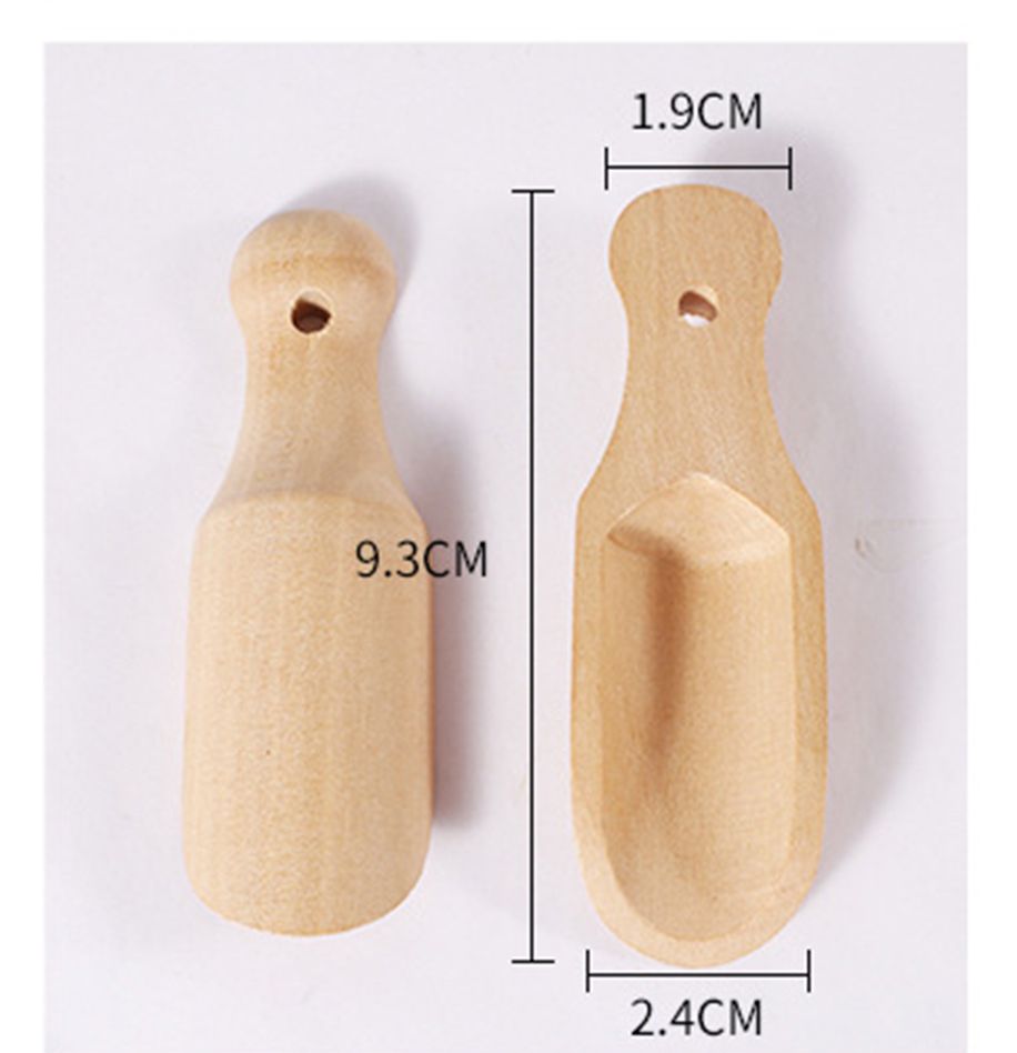 #8 Wood Measuring Milk Powder Spoon