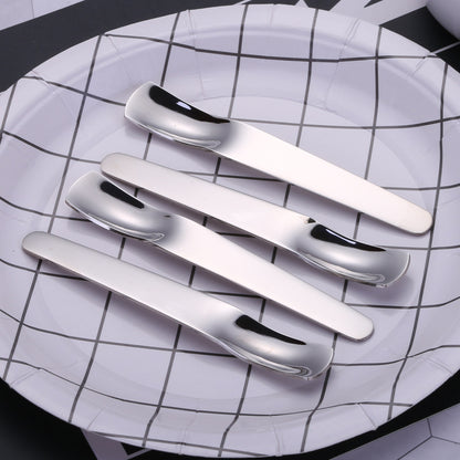 4.33" Stainless Steel Ice Cream Spoon Yogurt Spoon 304 Coffee Pudding Spoon