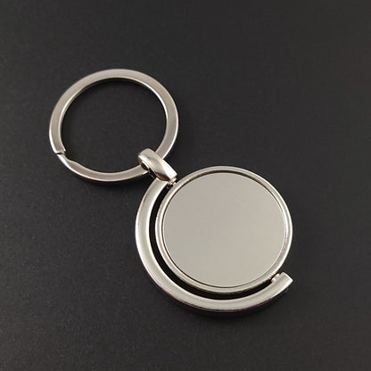 Rotational Round Keychain