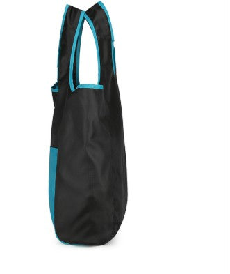 Polyester Grocery Foldable Shoulder Bag Travel Shopping Tote Bag 27L