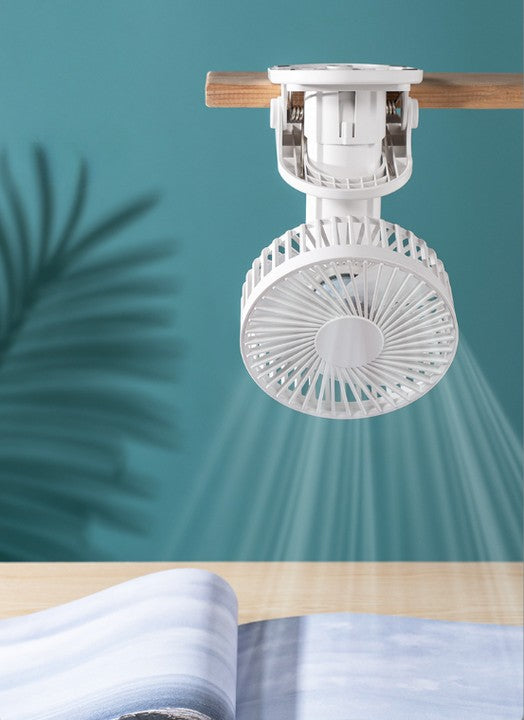 Portable Multi-function Clip Handheld Fan