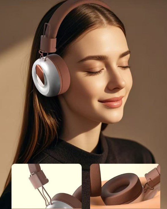 Retro Classic Metal Wireless Noise Cancelling Headphones