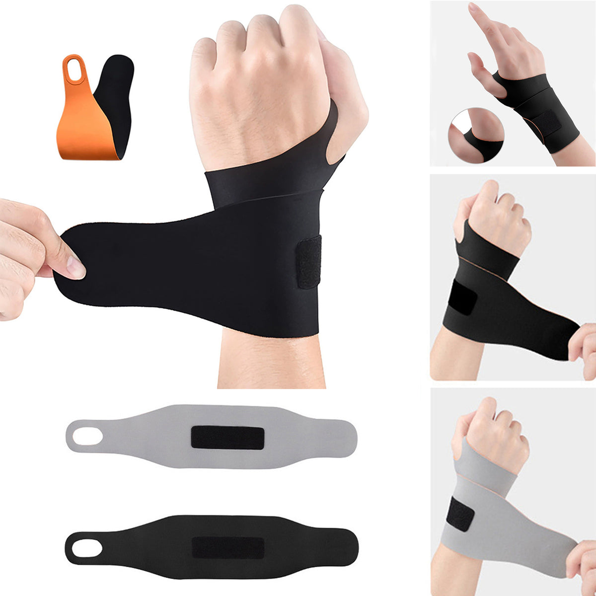 Summer Ultra-Thin Sports Wristbands Non-Slip Sweatbands for Gym/Workout