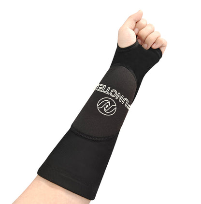 Volleyball Cushioning Decompression Breathable Volleyball Arm Sleeves W/ Grip