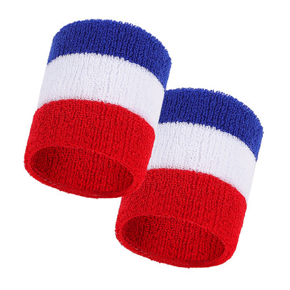 Tricolor Sports Anti-Sweat Wristband