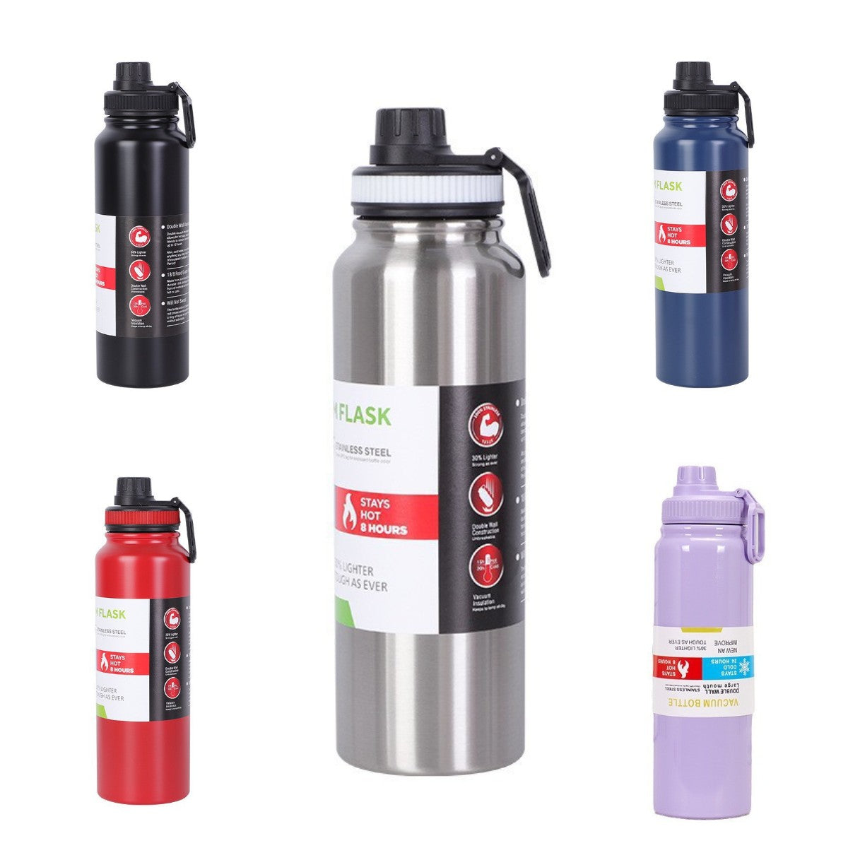 33 oz. Stainless Steel Insulated Vacuum Water Bottle