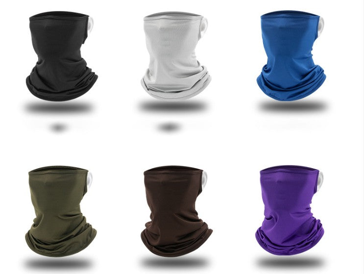 Multifunction Sun Cooling Sun Full Face Sun Mask W/ Neck Cover