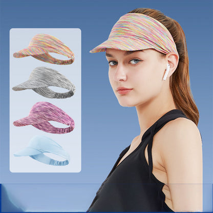 Nylon Sweat-Wicking Visor Headband for Women