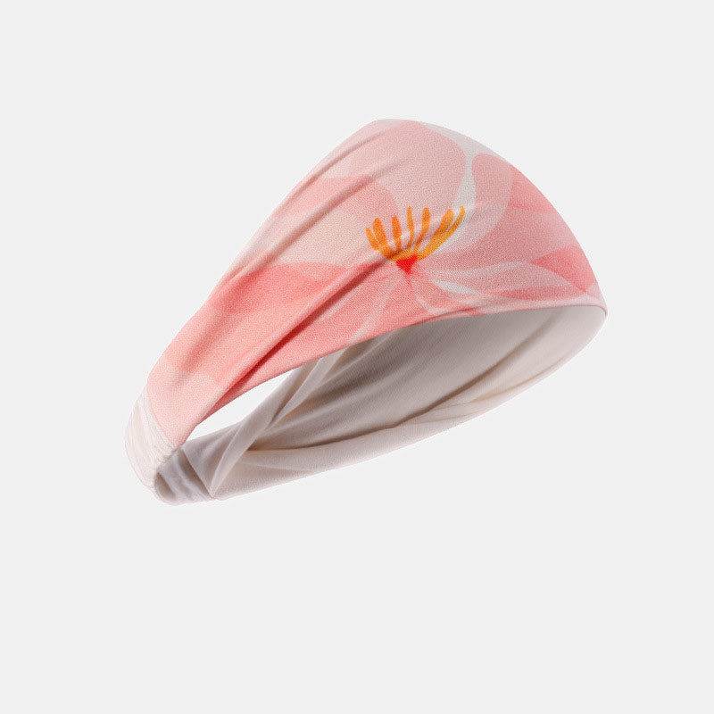 Yoga Sweat-Wicking Visor Headband for Women