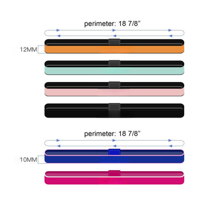 Non-slip Silicone Tape Sweat Absorbing Athletic Sport Headband