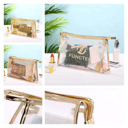 PU Waterproof Cosmetic Case Toiletry Bag