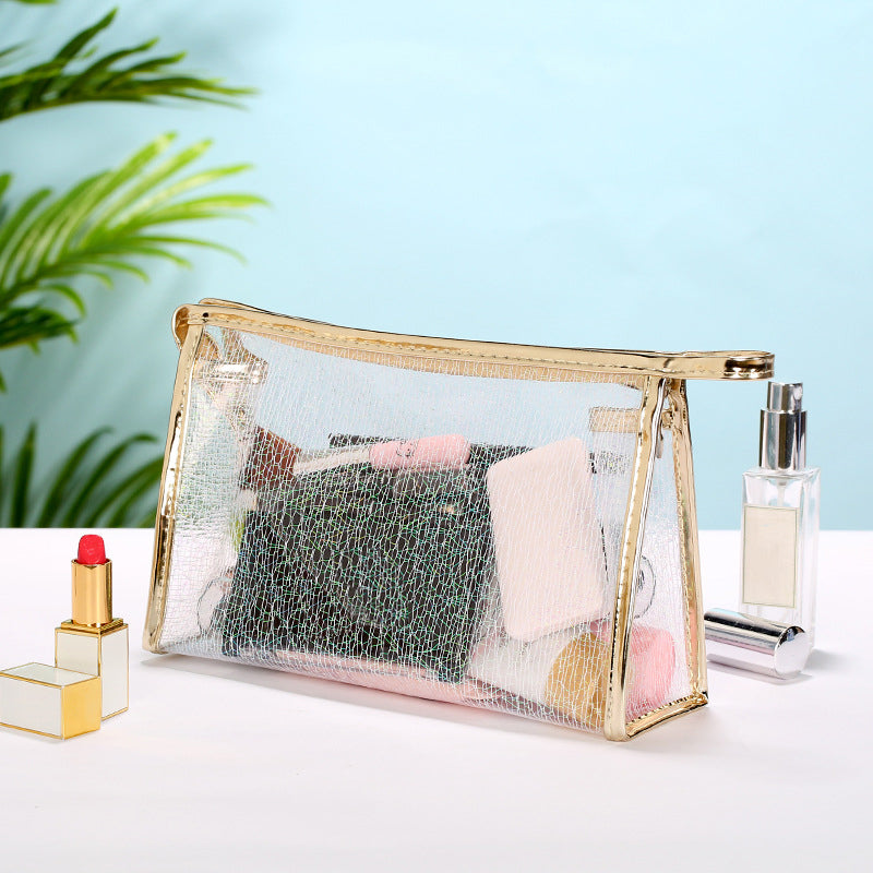 PU Waterproof Cosmetic Case Toiletry Bag