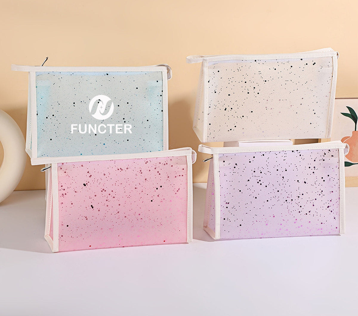 Spot Sequin Cosmetic Bag Toiletry Bag