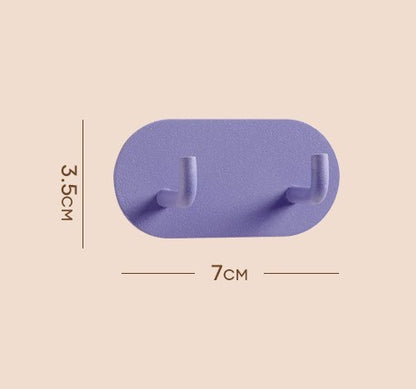 Multifunctional Adhesive Waterproof Wall Hooks Stick-On Hooks