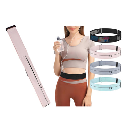 Sports Nylon Fanny Pack W/ Three Pockets 24"