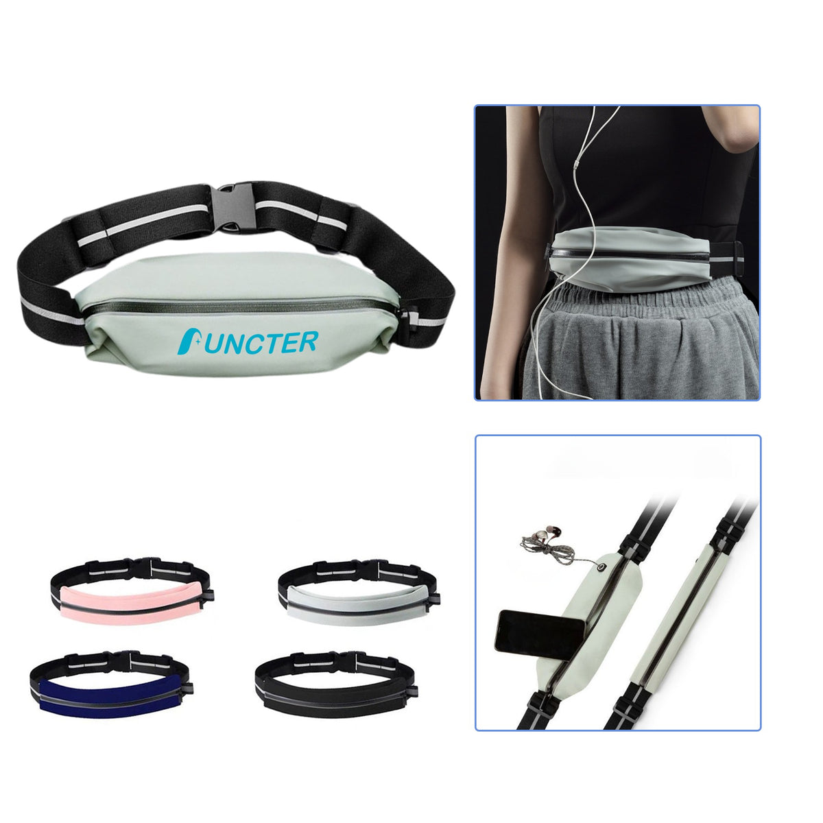 Reflective Sports Fanny Pack