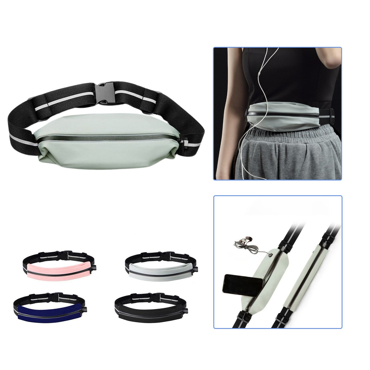 Reflective Sports Fanny Pack