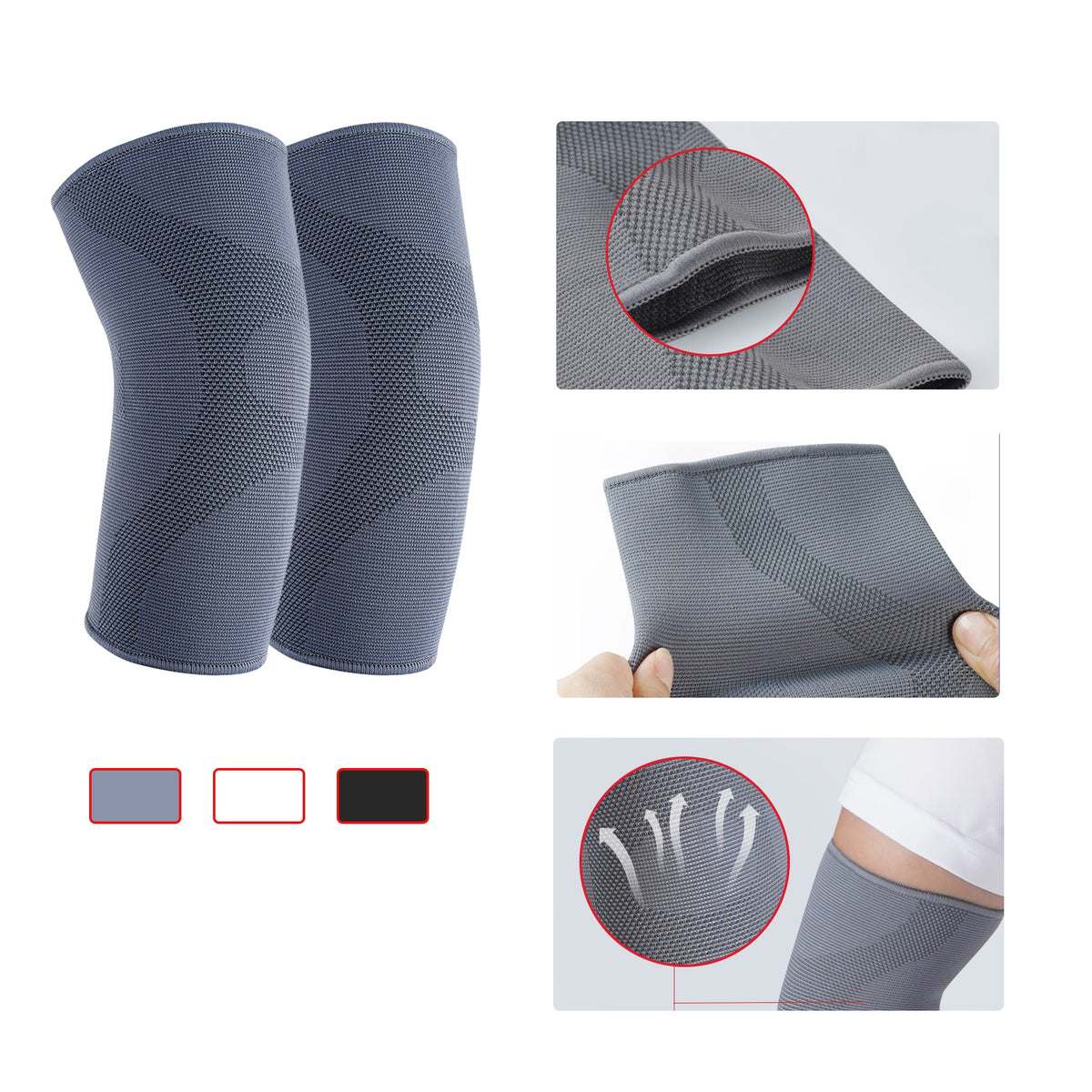 Warmth Insulating Sports Elbow Brace 9" (2 Pack)
