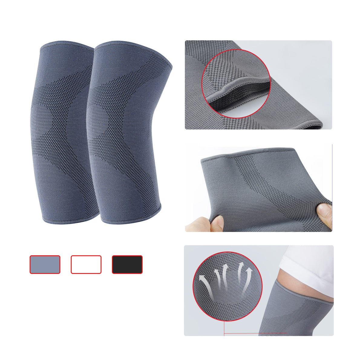 Warmth Insulating Sports Elbow Brace 10" (2 Pack)