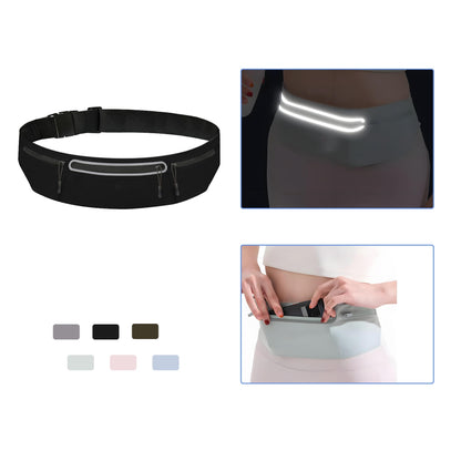 Sports Fanny Pack W/ Reflective Strip