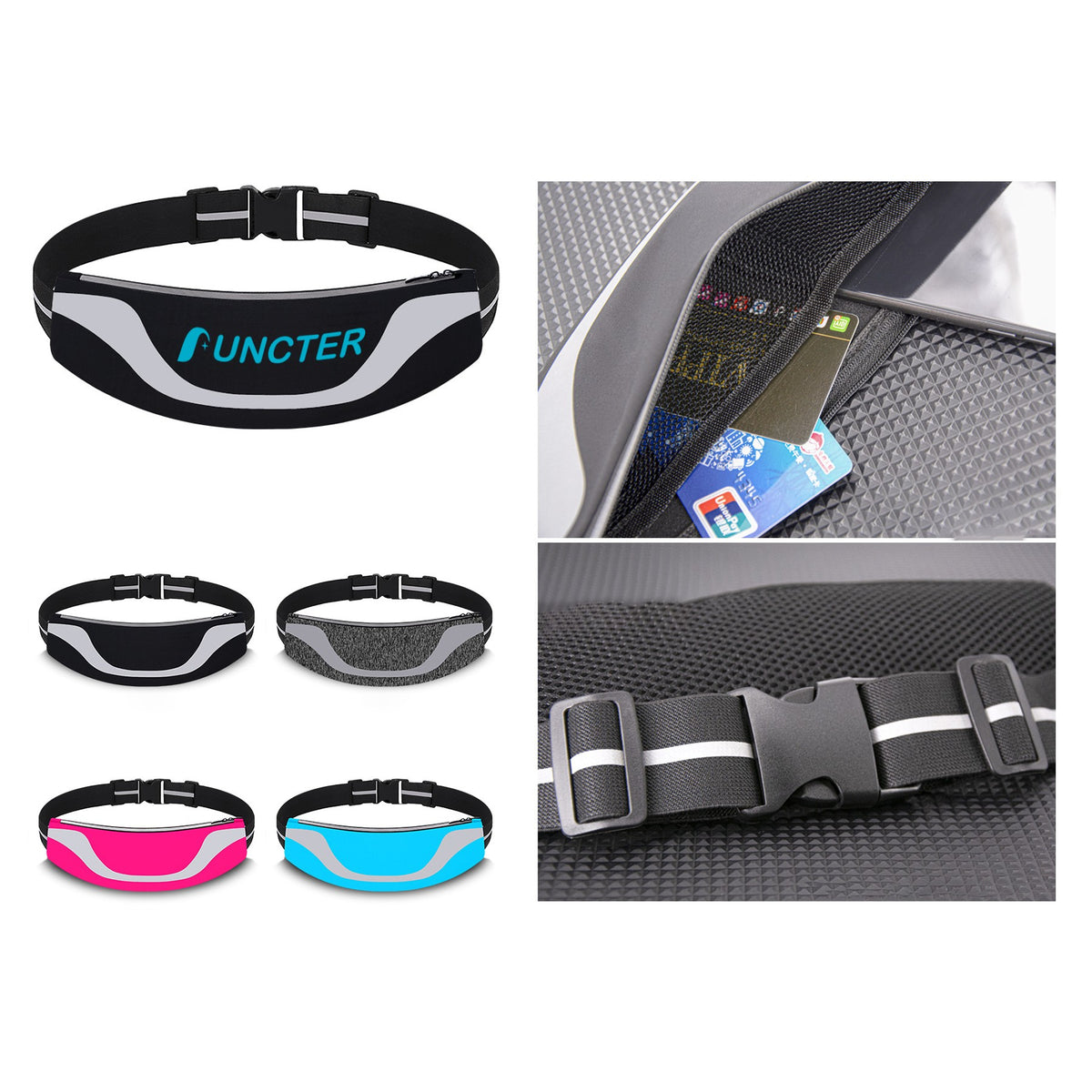Sports Fanny Pack W/ Reflective Strip