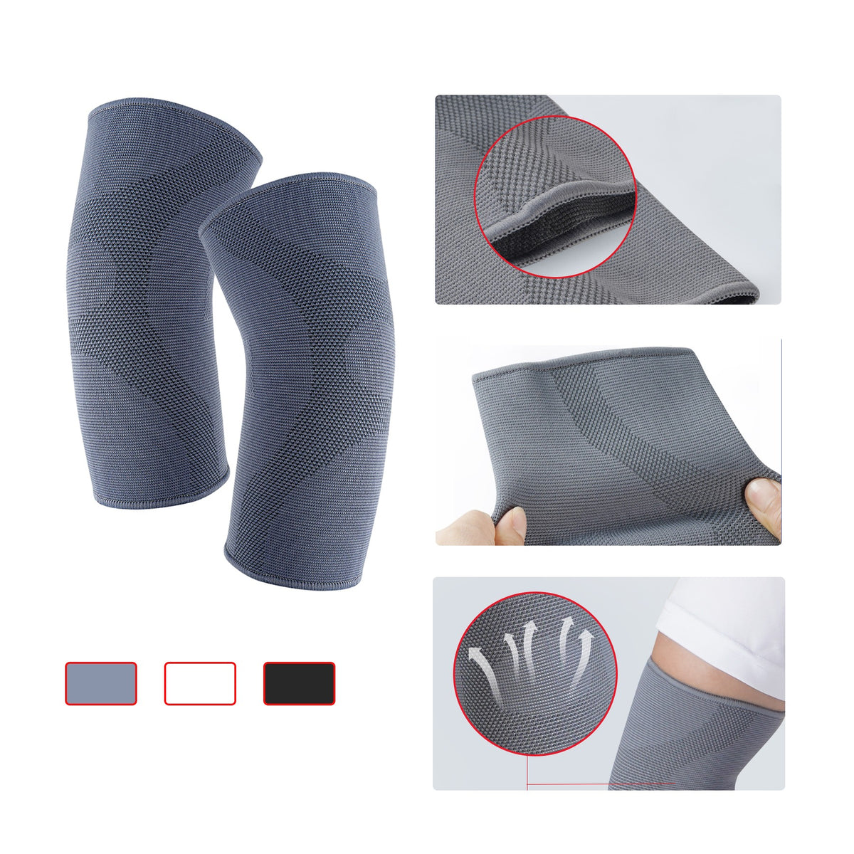 Warmth Insulating Sports Elbow Brace 11" (2 Pack)