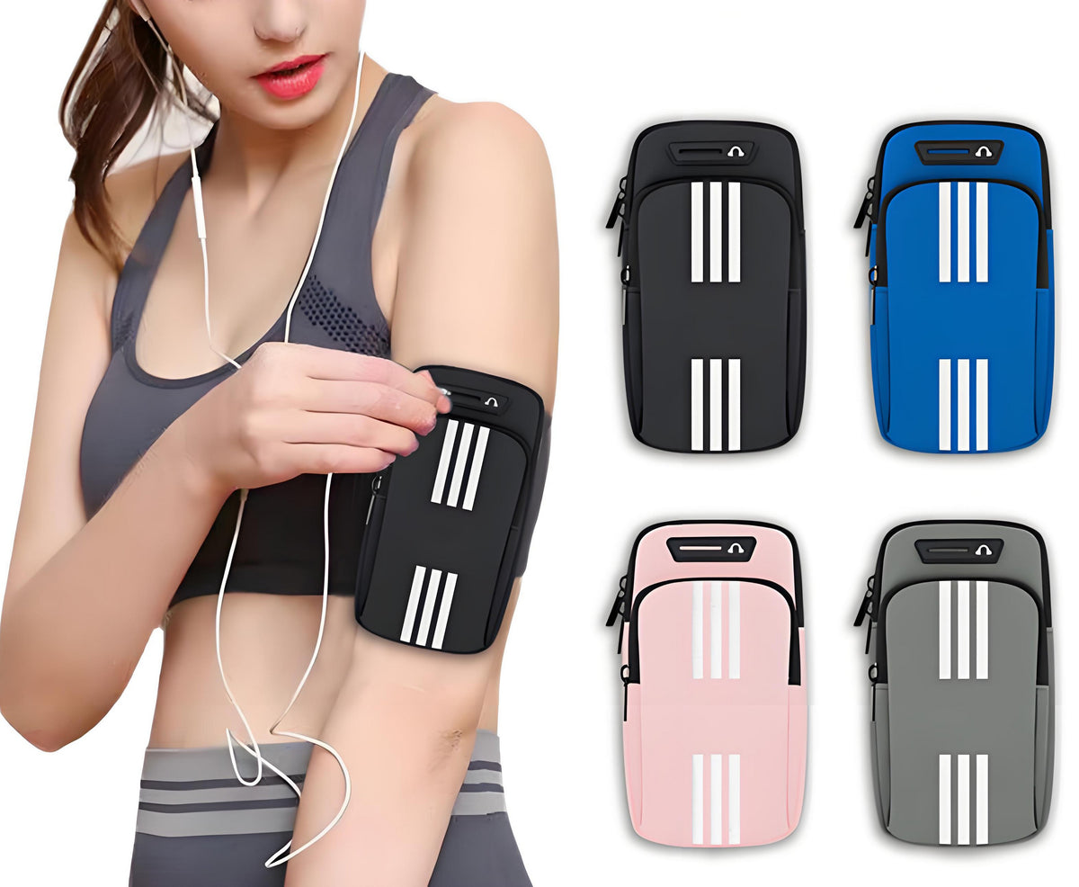 Waterproof PU Sports Armband Cell Phone Bag