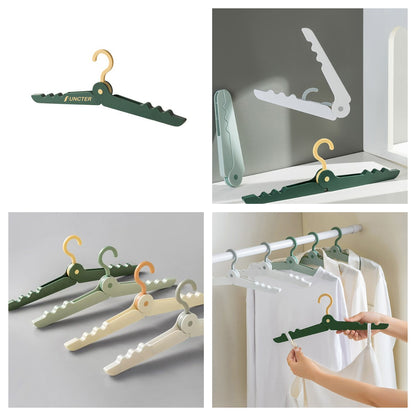 Non-Slip Hangers Foldable Clothing Hangers For Travel And Trip