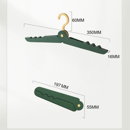 Non-Slip Hangers Foldable Clothing Hangers For Travel And Trip