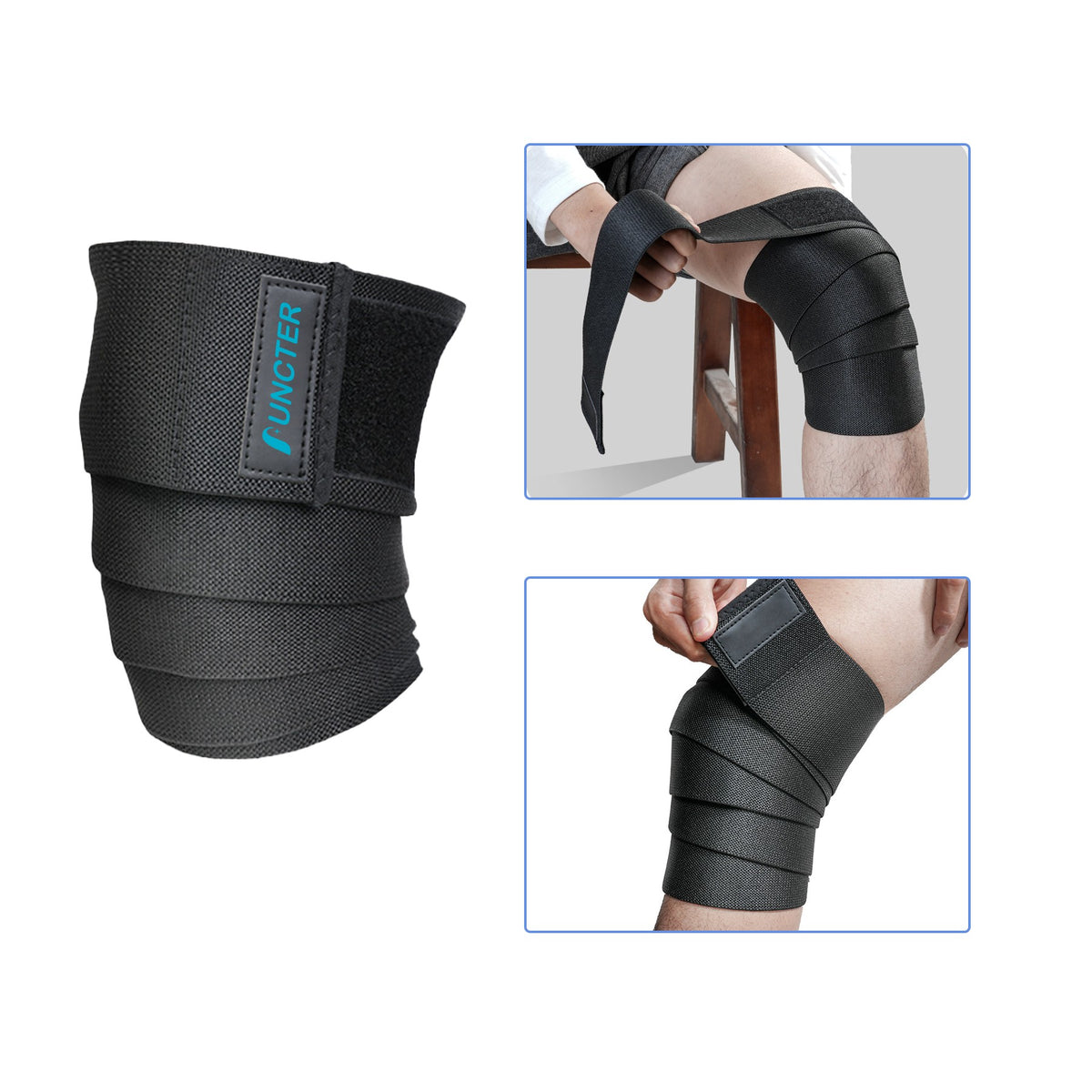 Wraparound Compression Knee Brace 80 X 3"