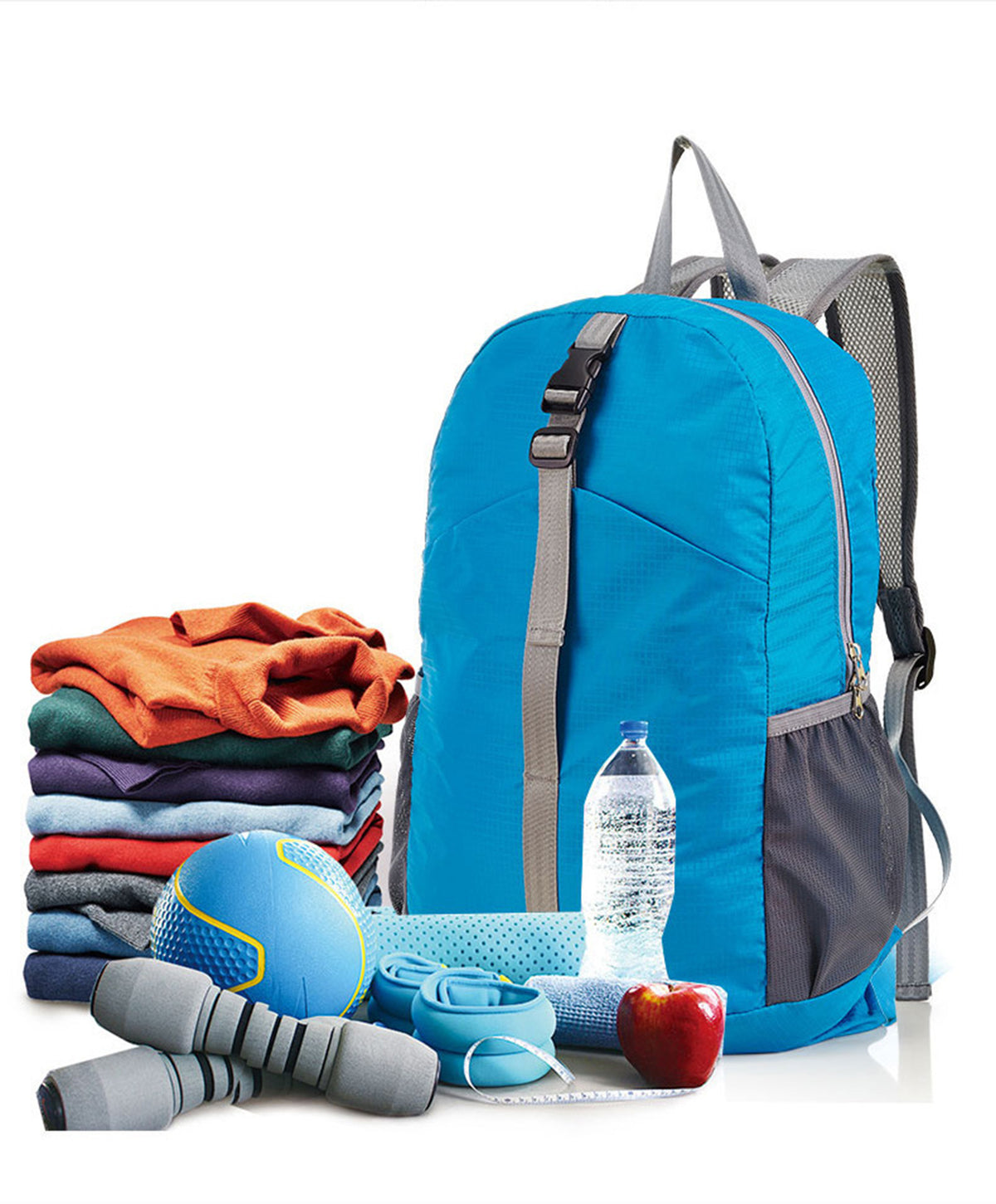 Outdoor Waterproof Foldable Backpack Large-Capacity Travel Bag