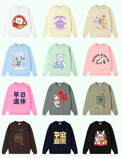 Unisex Pullover Hoodie Long Sleeve Casual Sweatshirt