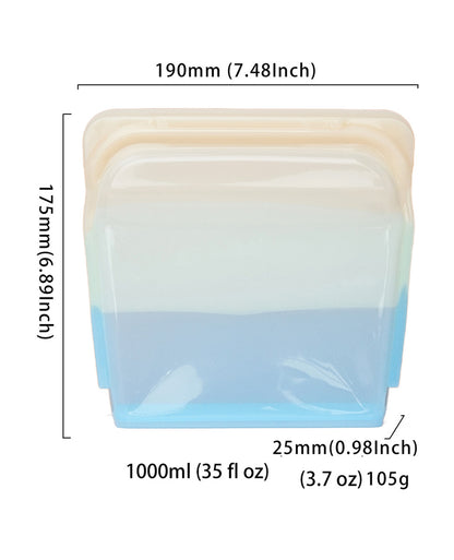 Silicone Sealing Fresh keeping Bag 33 oz.