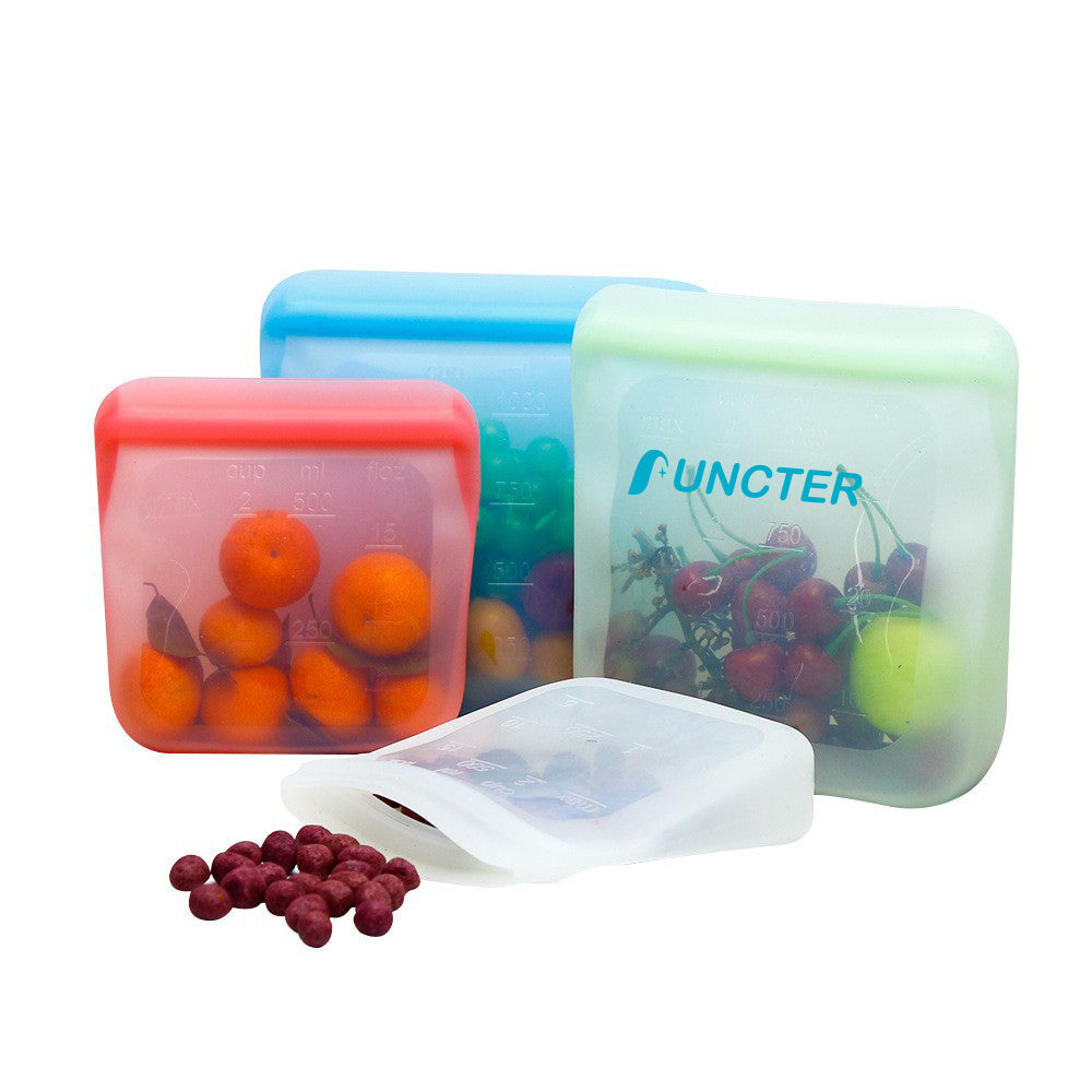133 oz. Sealed Silicone Freezer Food Storage Bag