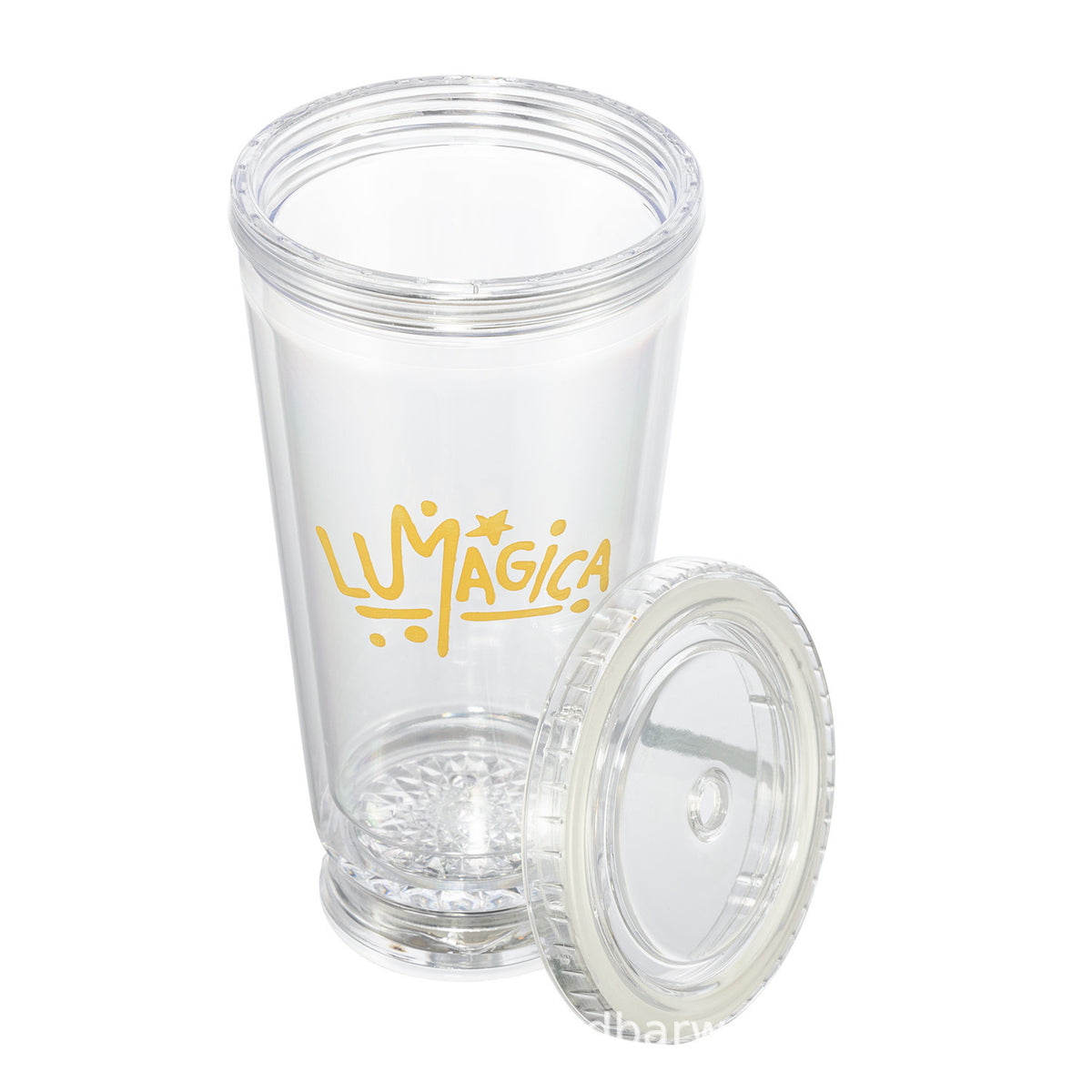 18Oz. Double-Wall Glowing Party Cups For Indoor Outdoor Party Event House Parties Birthdays Weddings