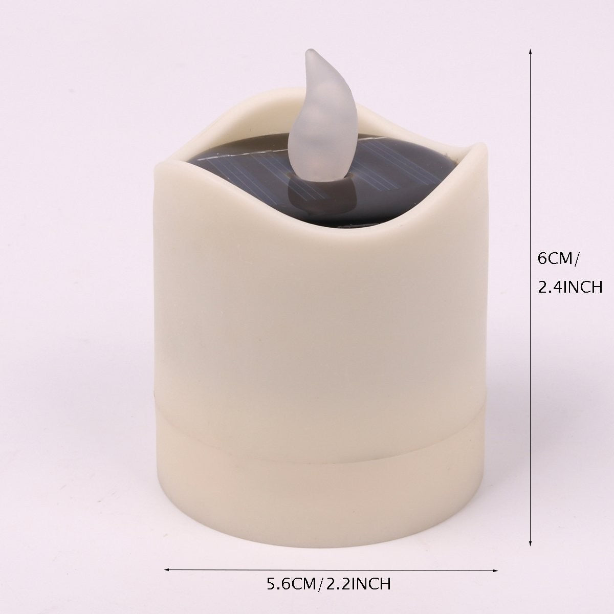 Electronic Solar Energy LED Light Candle Lamp