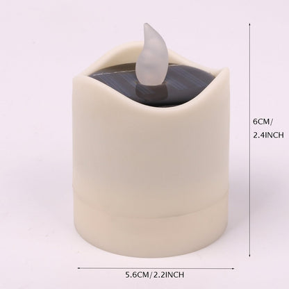Electronic Solar Energy LED Light Candle Lamp