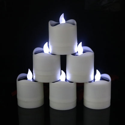 Electronic Solar Energy LED Light Candle Lamp